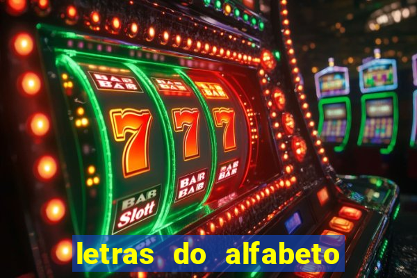 letras do alfabeto personalizadas para imprimir